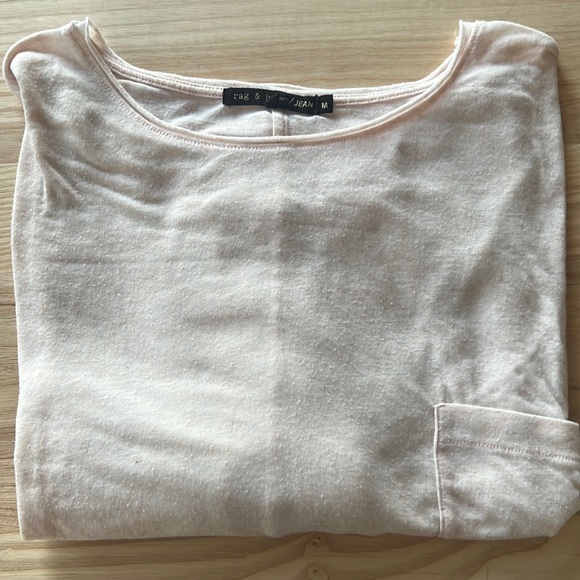 Rag & Bone Cropped Tee - Picture 1 of 3